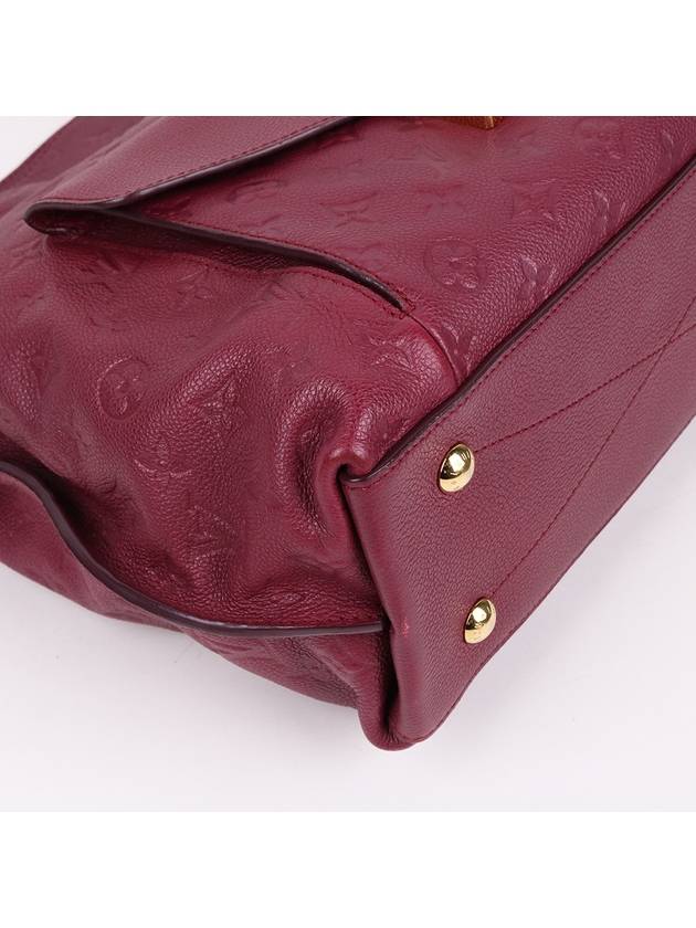 Burgundy Empreinte Metis Top Handle Bag M40813 - LOUIS VUITTON - BALAAN 8