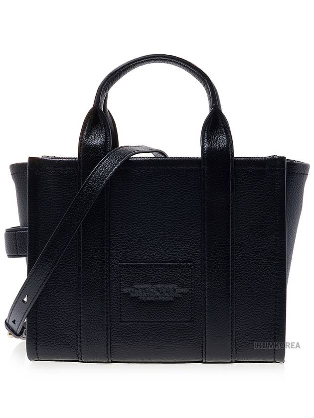 Small Leather Tote Bag Black - MARC JACOBS - BALAAN 4