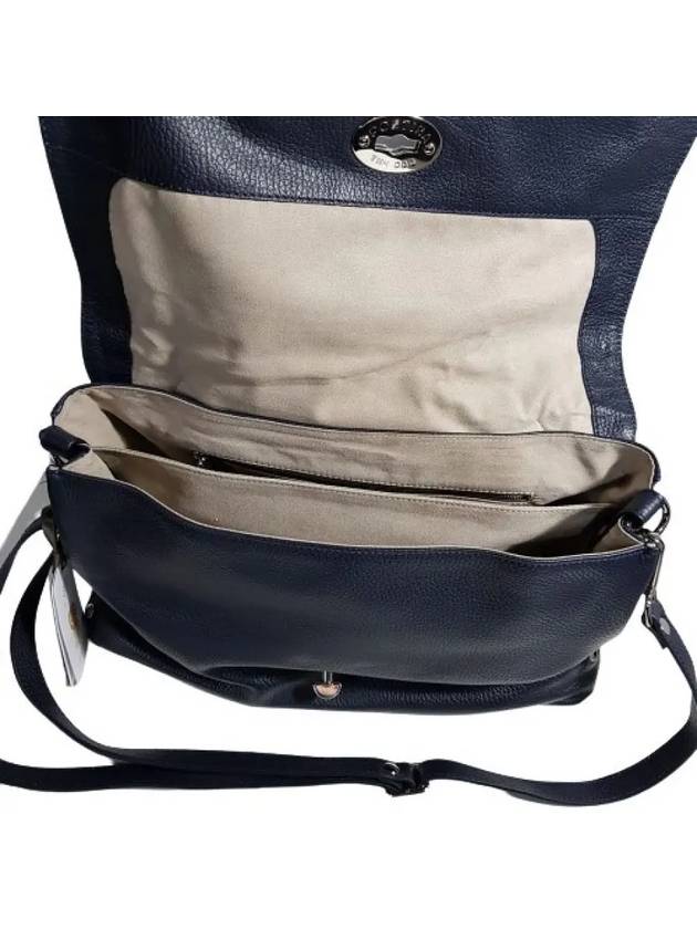 ZA00PEL 0613118 L2 Women s Tote Bag Dark Navy - ZANELLATO - BALAAN 5