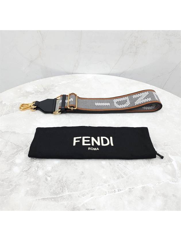 Lux You New product Fendi logo fabric strap - PRADA - BALAAN 5