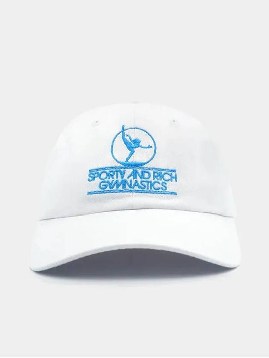 Gymnastics Cotton Ball Cap White - SPORTY & RICH - BALAAN 2