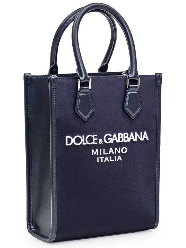 24 ss Small Nylon Tote Bag WITH Logo Dolce GABBANA BM2123 AG182 8C653 B0230988180 - DOLCE&GABBANA - BALAAN 4