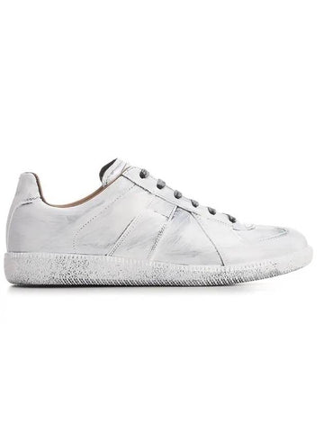 Paint Low Top Sneakers White - MAISON MARGIELA - BALAAN 1