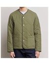 Julien Quilted Jacket Light Khaki - A.P.C. - BALAAN 7