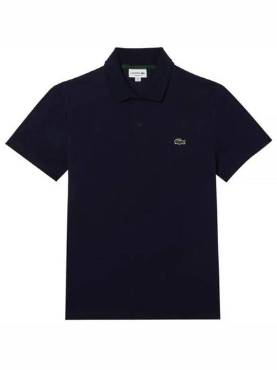 Men's Regular Fit Logo Short Sleeve Polo Shirt Navy - LACOSTE - BALAAN 2