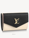 Lockmini Lockme Half Wallet Black Beige - LOUIS VUITTON - BALAAN 2