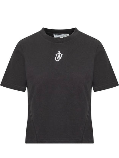 JW Anderson Anchor Embroid T-Shirt - JW ANDERSON - BALAAN 1