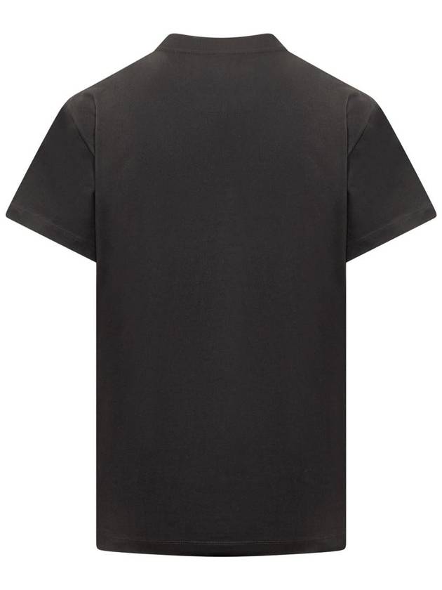 Logo Patch Cotton Short Sleeve T-Shirt 3 Pack Black - JIL SANDER - BALAAN 4