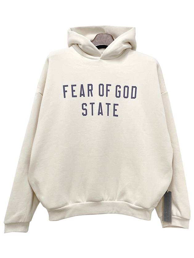 Logo Fleece Hooded Sweatshirt SHELL 192BT246252F - FEAR OF GOD ESSENTIALS - BALAAN 2