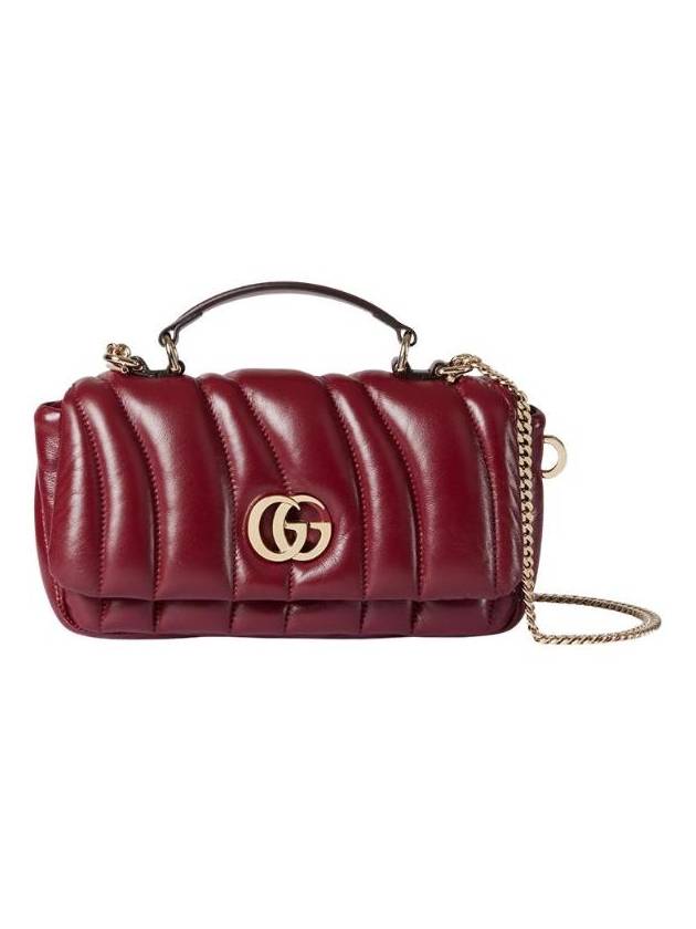 GG Milano Mini Top Tote Bag Rosso Ancora Red - GUCCI - BALAAN 1