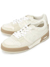 Match FF Logo Low Top Sneakers White - FENDI - BALAAN 2