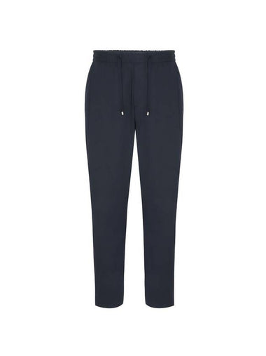 Wide Banding Straight Pants Dark Navy - SOLEW - BALAAN 1