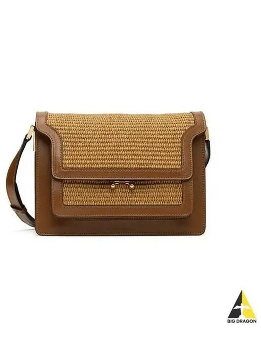 Women s Raffia Trunk Cross Bag Natural SBMP0075Q1 P3860 - MARNI - BALAAN 1