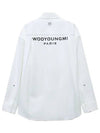 Cotton Back Logo Long Sleeve Shirt White - WOOYOUNGMI - BALAAN 2