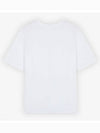 Speedy Fox Patch Comfort Short Sleeve T Shirt White - MAISON KITSUNE - BALAAN 3