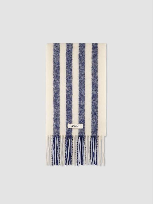 Jacquemus Reshap Caro Striped Muffler Scarf Unisex - JACQUEMUS - BALAAN 1