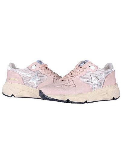 Running Sole Sports Low Top Sneakers Silver Pink - GOLDEN GOOSE - BALAAN 2