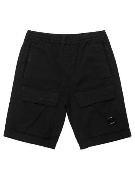 Twill stretch-lens utility shorts - CP COMPANY - BALAAN 1