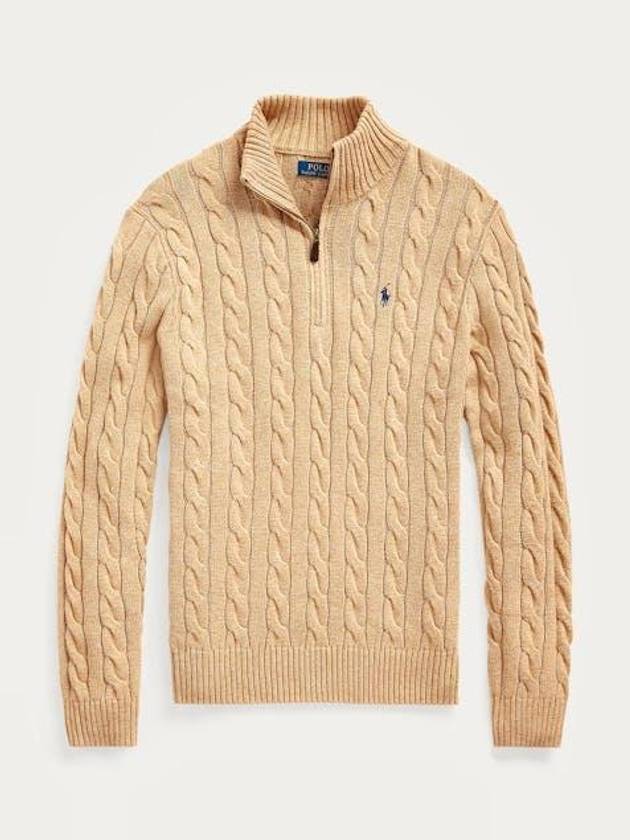 Cable Knit Top Brown - POLO RALPH LAUREN - BALAAN 2