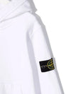 Kids Waffen Hoodie White 751661640 V0001 - STONE ISLAND - BALAAN 4