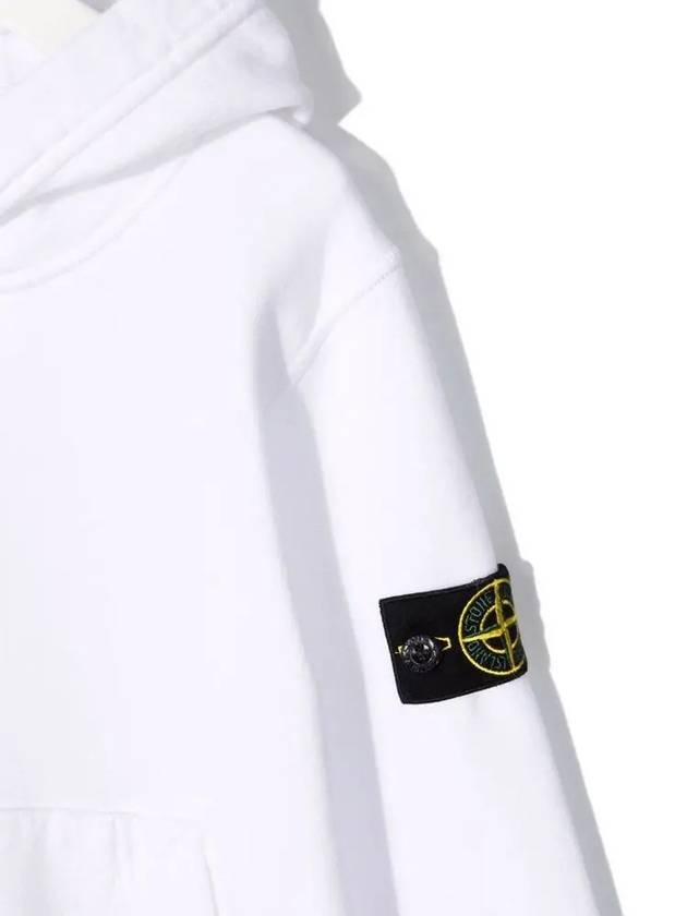 Kids Waffen Hoodie White 751661640 V0001 - STONE ISLAND - BALAAN 4