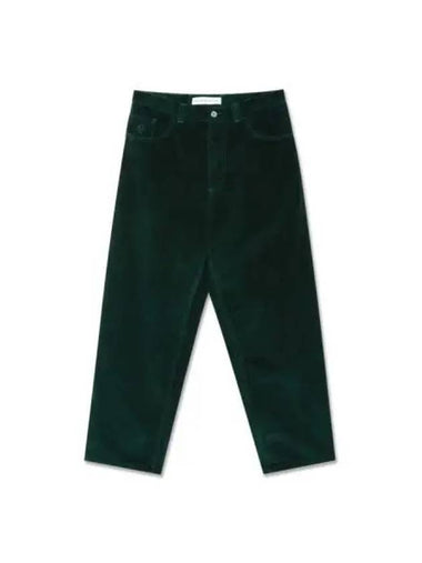 POLAR big boy pants corduroy dark emerald - POLAR SKATE CO. - BALAAN 1