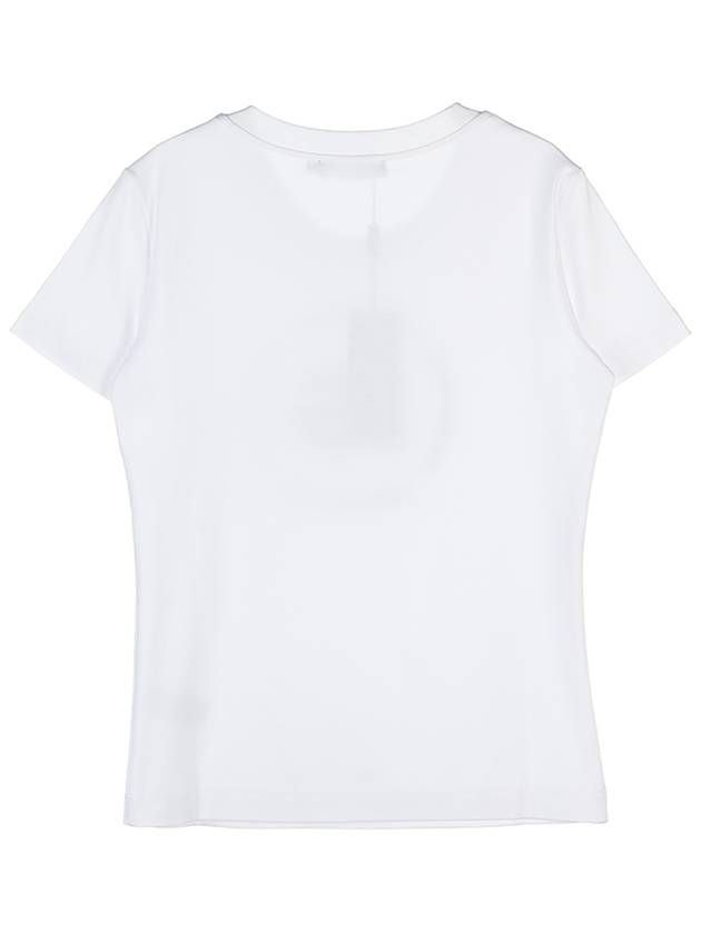 DG Logo Print Cotton Short Sleeve T-Shirt White - DOLCE&GABBANA - BALAAN 3