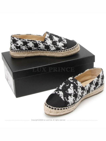 Pearl tweed espadrille 1177hva - CHANEL - BALAAN 1