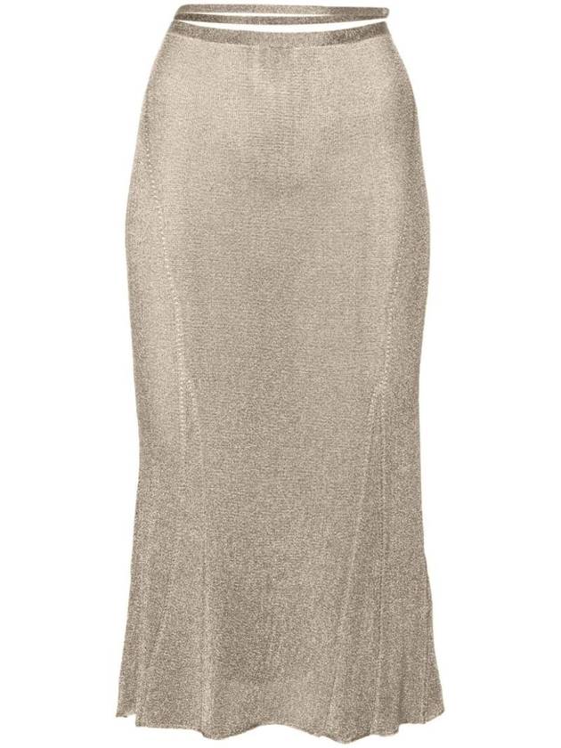 Brillo Lurex Midi Skirt 233KN3042344 - JACQUEMUS - BALAAN 1