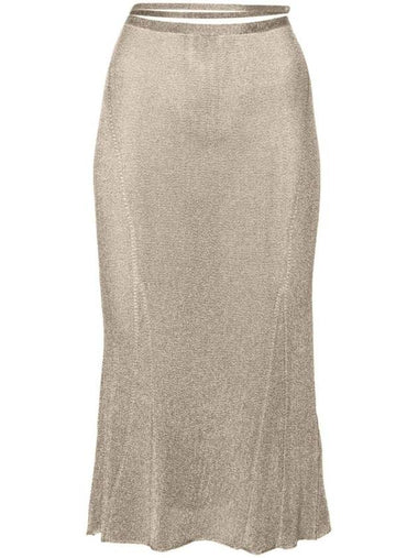 Brillo Lurex Midi Skirt 233KN3042344 - JACQUEMUS - BALAAN 1