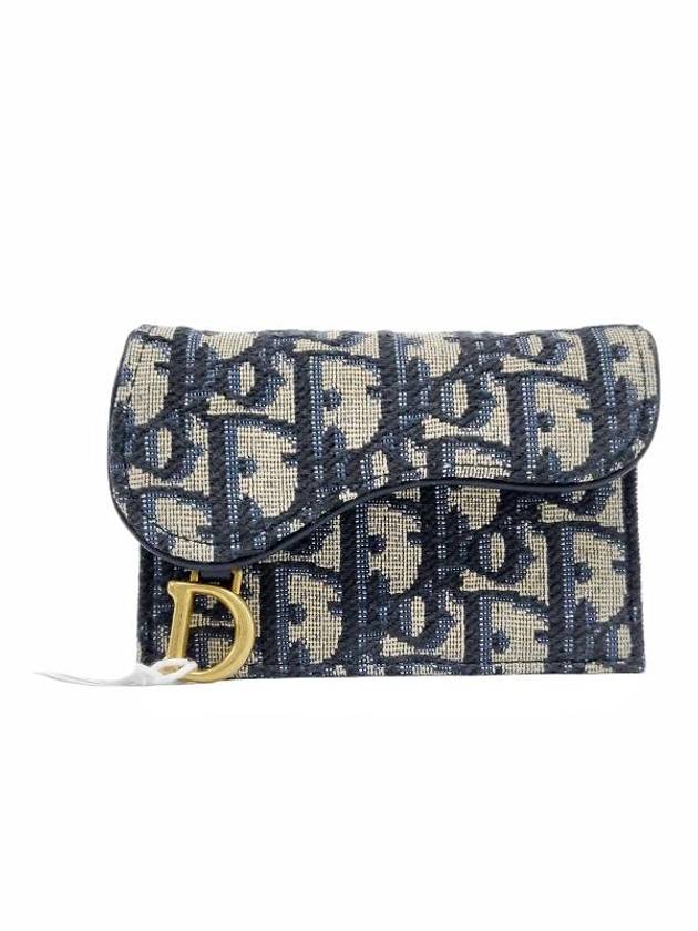 CHRISTIAN Wallet Clap Button Wallet S5611CTZQ - DIOR - BALAAN 1