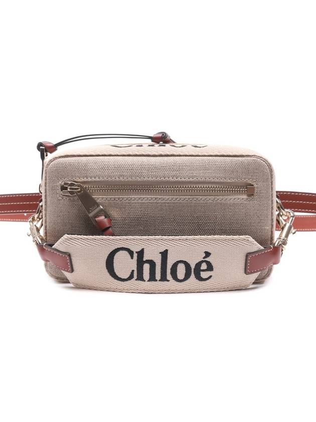 Woody Panni Logo Cross Bag Beige - CHLOE - BALAAN 2