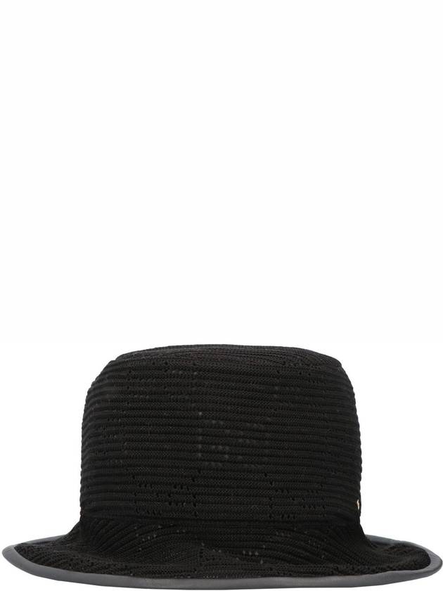 Interlocking G Crochet Bucket Hat Black - GUCCI - BALAAN 3