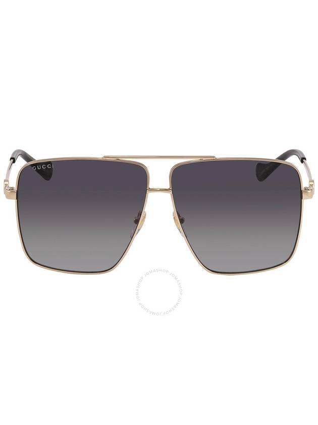 sunglasses GG1087S 001 001 GOLD GOLD GRAY - GUCCI - BALAAN 2