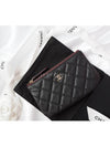 Classic Gold Hardware Grained Calfskin Mini Pouch Black - CHANEL - BALAAN 3