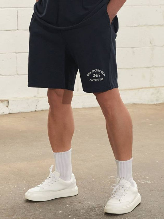 247 Club Sweatshorts Indigo - BOOVOOM - BALAAN 1