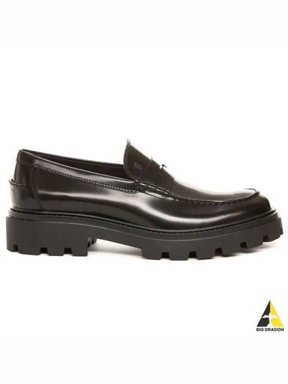 Leather Loafers Black - TOD'S - BALAAN 2