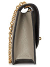 Darley Small Classic Chain Shoulder Bag Grey - MULBERRY - BALAAN 4