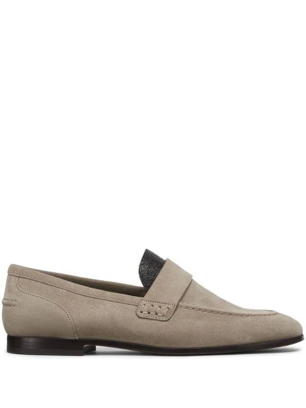 decorated suede loafers MZSFC2742C5859 - BRUNELLO CUCINELLI - BALAAN 1