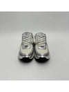 Fabric Laminated Low Top Sneakers Silver - CHANEL - BALAAN 4