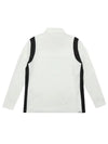 collar color matching point mock neck shirt LS9202WL - BLACK&WHITE - BALAAN 3