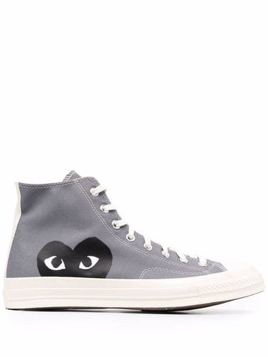 Comme Des Garçons Play X Converse Black Heart Chuck Taylor ’70 High Sneakers - COMME DES GARCONS PLAY - BALAAN 1