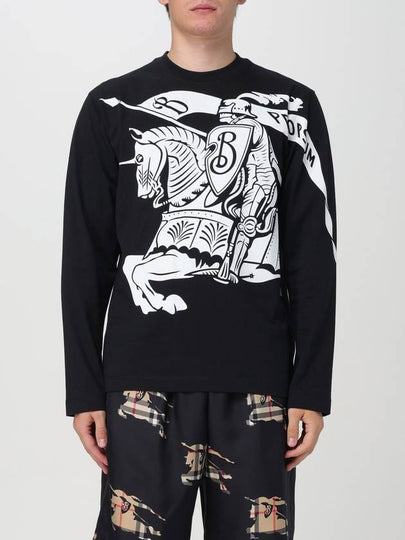 EKD Long Sleeve T-Shirt Black - BURBERRY - BALAAN 2