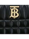 Quilted Leather Mini Lola Camera Shoulder Bag Black - BURBERRY - BALAAN 6