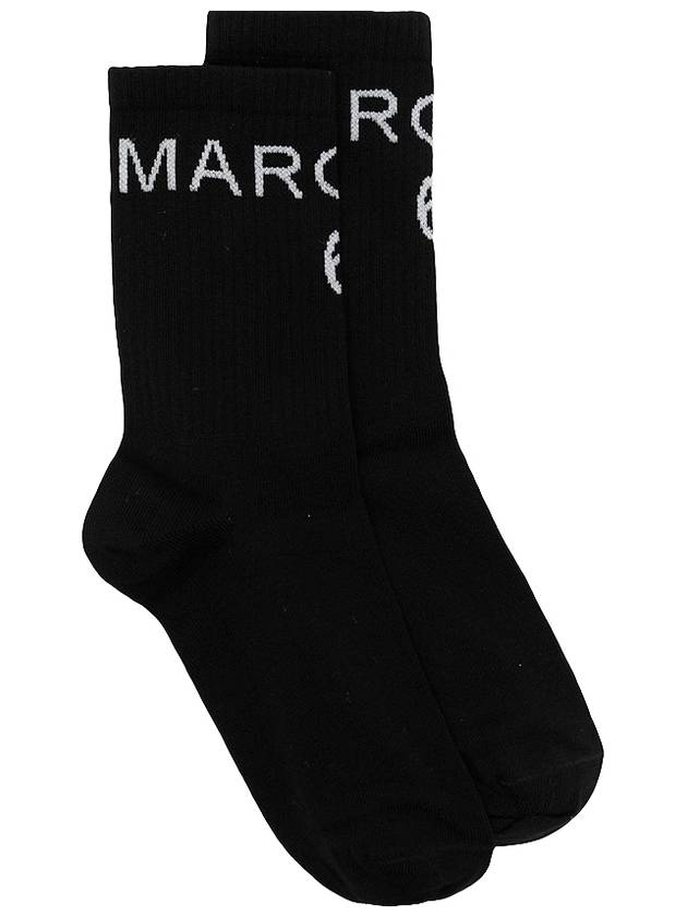 Logo Socks Black - MAISON MARGIELA - BALAAN 2