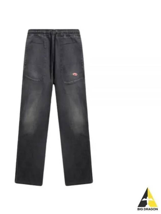 D Martians Track Jeans Black - DIESEL - BALAAN 2