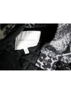 PIERRE black leopard pattern quilted jacket - BALMAIN - BALAAN 2