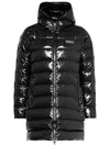 Women s Tile Dew Hooded Heavy Long Down Jacket VDDJ95835 BKS - DUVETICA - BALAAN 3