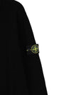 Men's Waffen Logo Patch Knit 761550D8 000 V0029 Black - STONE ISLAND - BALAAN 5