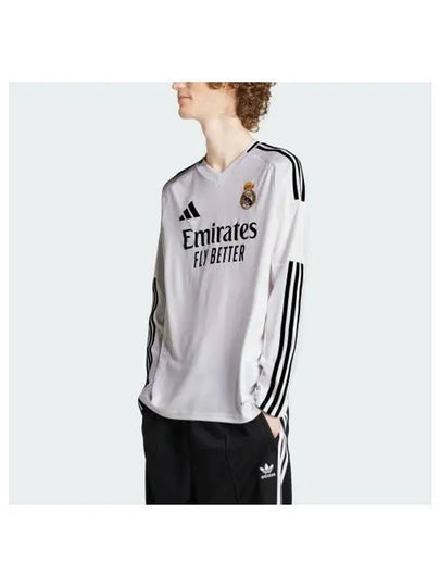 Real Madrid 24/25 Home Jersey Long Sleeve T-Shirt White - ADIDAS - BALAAN 2